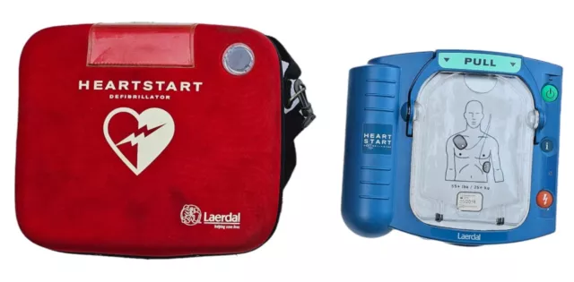 Philips Heart Start H S 1 Defibrillator Without Battery With Carry Bag Philips