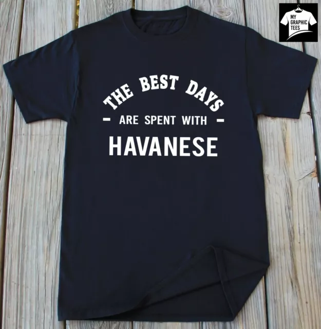 Havanese Lover T-Shirt Dog Breed Pet Dogs Owners Gift Tee