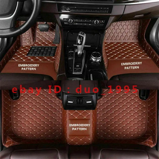 FIT 2000-2021 Ford Mustang all models luxury custom waterproof car floor mats