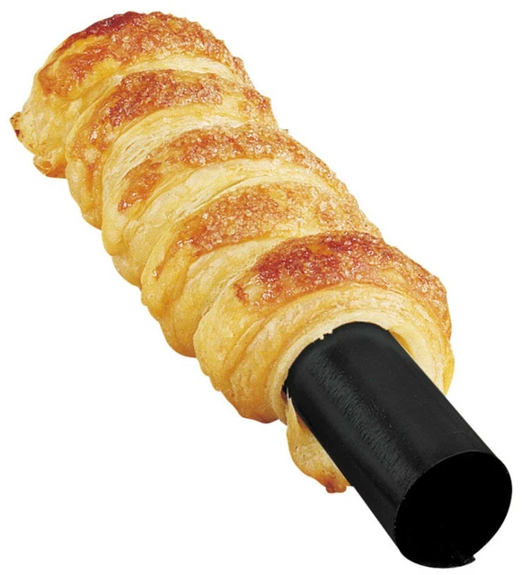Schaumrollen-Formen 4er Set Patisserie Schaum Rollen Backröhrchen je 13cm Zenker 2