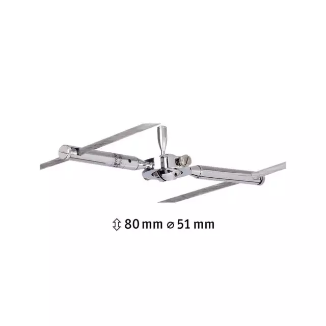 Lampe pour suspension sur câble BT Paulmann Togo 94147 GU5.3 N/A Puissance: 10 3