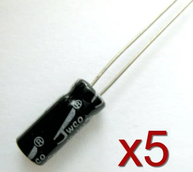 5x condensateur électrolytique 50V 4,7uF Aluminium Electrolytic Capacitor 8x4mm