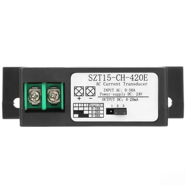 CURRENT TRANSDUCER TRANSMITTER Transformer Sensor AC Current Converter ...