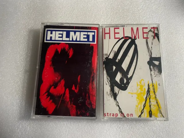 Vintage Helmet Cassette Tape Lot strap it on Meantime