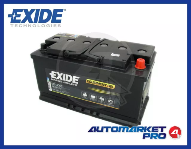 Exide Equipment ES900 12V 80Ah Gel Wohnmobil Batterie Camper
