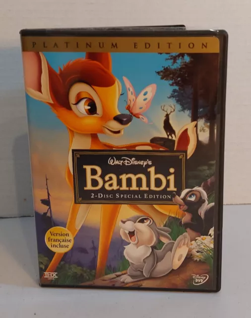 Bambi (DVD, 2005, 2-Disc Set, Special Edition/Platinum Edition)
