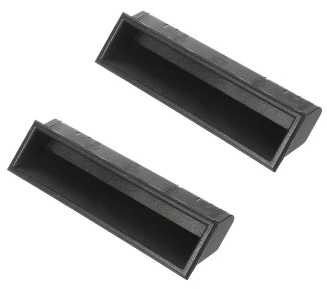 DOOR HANDLE LINCAT PANTHER HEATED DISPLAY HOT CUPBOARD INSET BLACK 2 x HA106
