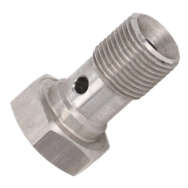 Raccordi bullone Banjo M12x1.0 filo metrico adattatore estremità tubo freno foro singolo