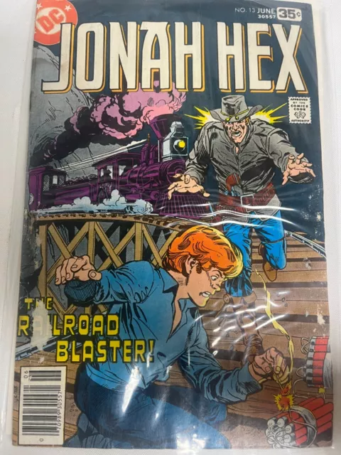 Jonah Hex The Railroad Blaster! DC Comics #13 1978 Vintage/Collectible