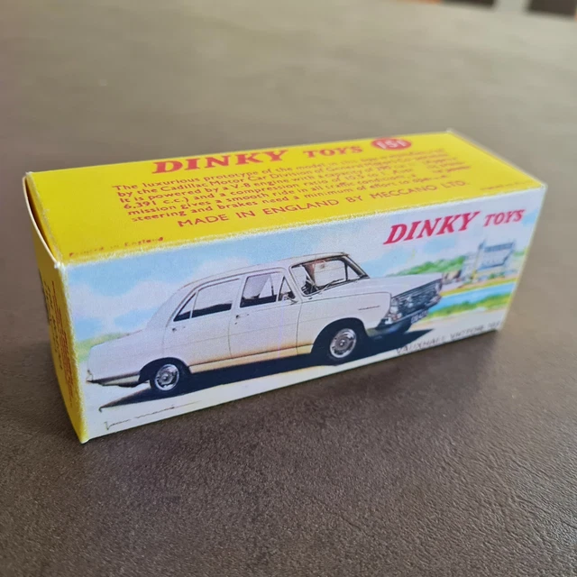 Dinky Toys GB N°141 Vauxhall Victor Estate 1/43 - Jaune - Peu Sorti En Boîte - France