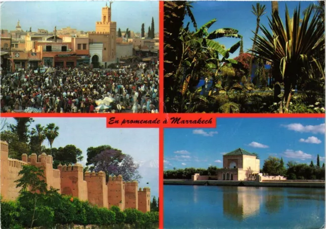 CPM MOROCCO Marrakech-La Place Djemaá El Fna (342754)