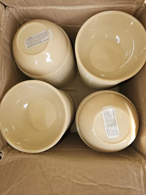 Cambro 50CW133 Camwear 15.3 oz. Beige Polycarbonate Nappie Bowl - 48/Case