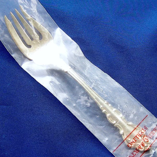 NEW • Reed and Barton SPANISH BAROQUE Sterling Silver SALAD FORK