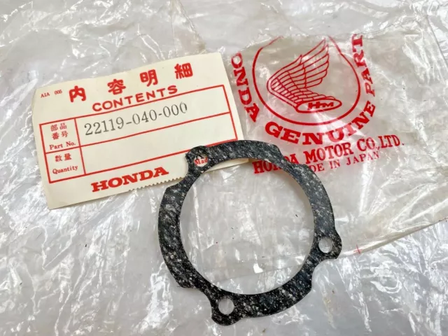 NOS Genuine Honda C50 C70 Z50R CT70 ATC70 ST50 Clutch Cover Gasket 22119-040-000 2