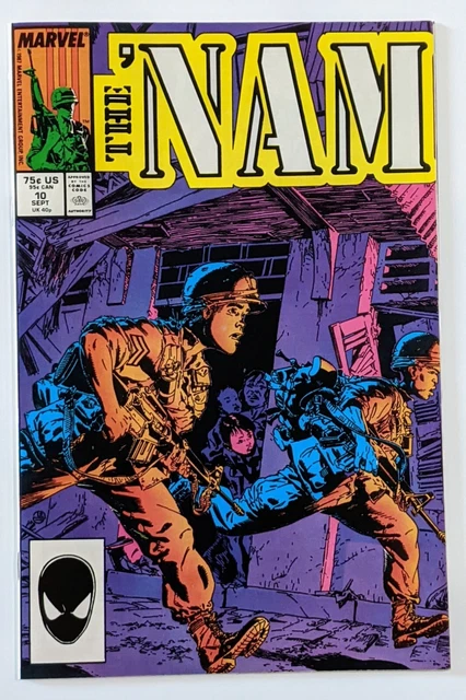THE 'NAM 10 Marvel Comic 1987 Copper Age Nam