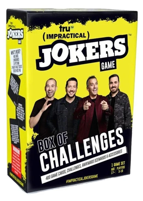 Impractical Jokers Das Spiel – Box Voller Herausforderungen, Ab 17 Jahren – Wie In Der TV-Serie!
