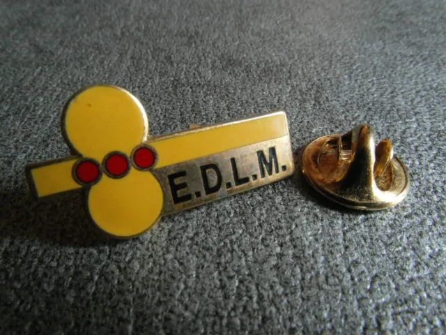 Rare Pins Pin's - Groupe Edlm - Industrie - Entreprise - Societe * Egf *
