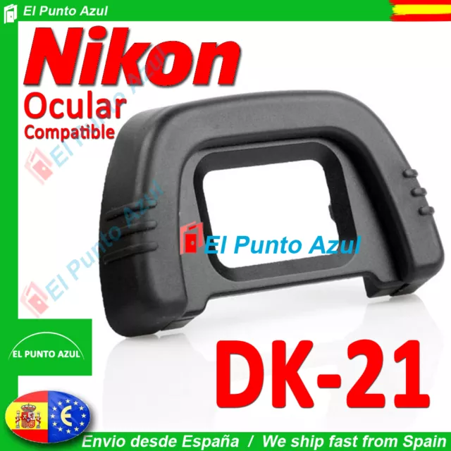 Visor Ocular DK-21 NIKON ★ para D300 D200 D80 D90 D50 D7000 D750 D610 D600