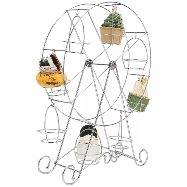 8 Tasses Dessert Carrier Présentoir Approprié Ferris Wheel Cupcake Stand Pour