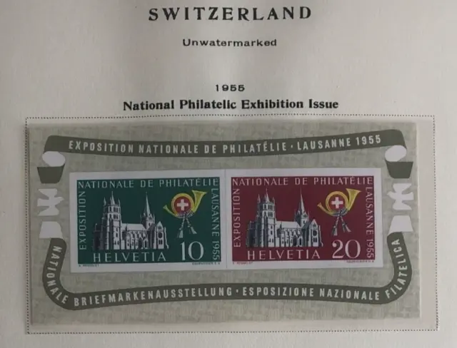 Switzerland Scott#352a Souvenir Sheet MH  Scott=$60