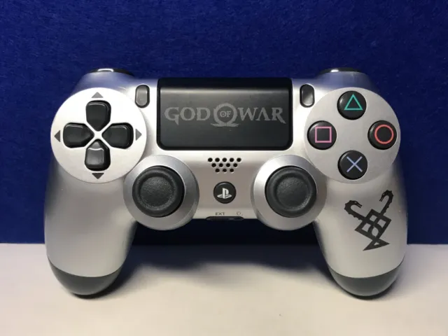 Mando Dualshock 4 v2 God of War gris plata PS4 PlayStation 4 Play Station SONY