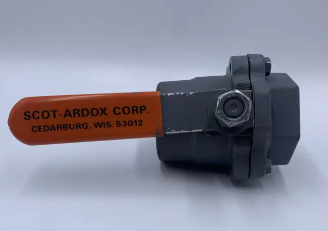 Set Of 2 Scot Ardox 2-1/2" Ball Valve Female Npt Steel 2 Piece Bolted Made Usa