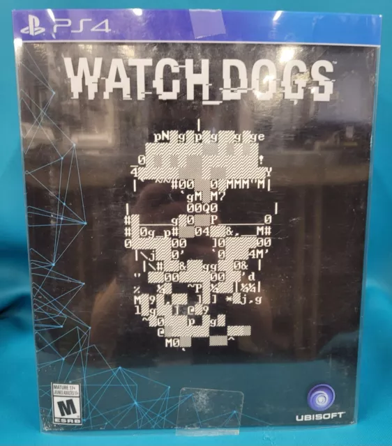 Watch Dog Limited Collector's Edition (Sony PlayStation 4, PS4) In Box *No Mask