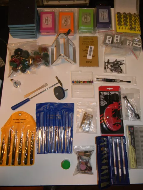 Lot of Beg-Advanced Metalsmithing Tools, Wide Variety of new/unused tools