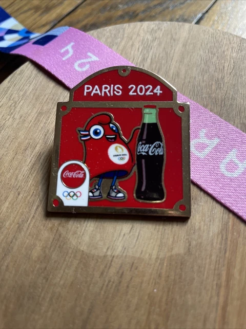 Pin's JO New York 2012 Mac Donald Coca Cola , prix livré en suivi , LIRE - Collection