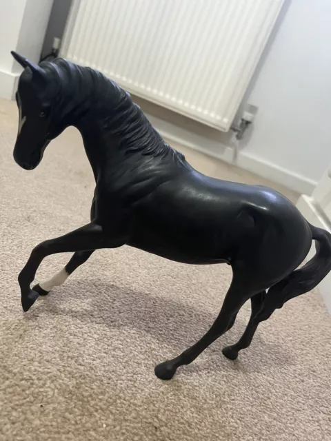 royal doulton black horse figurine Large