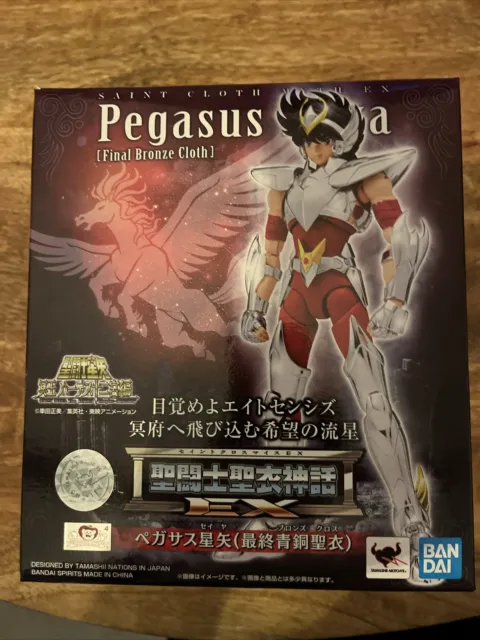 Bandai Saint Seiya Saint Cloth Myth EX Pegasus PVC Figurine Comme neuf
