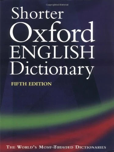SHORTER OXFORD ENGLISH Dictionary: Thumb-indexed edition By Lesl $74.56 ...