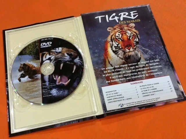 DVD / Livre (24 pages) Tigre des Marais (2005)
