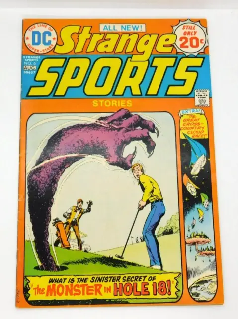 DC  "Strange Sports Stories"  Jul - Aug.  1974  VF   # 6  Comic Book