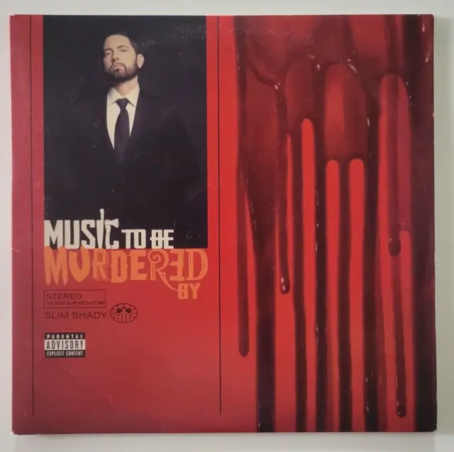 Eminem Slim Shady Music To Be Murdered By 2LP Vinyl Record Translucent Black LP