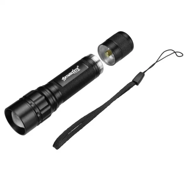 Lampe de poche réglable Focus 6000LM XPE DEL idéale pour la pêche de nuit et