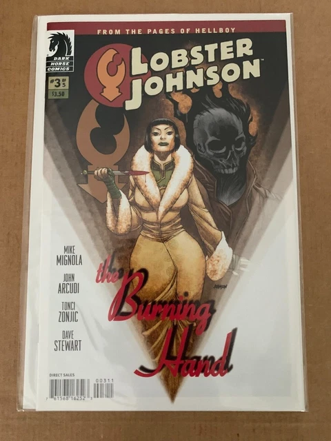 Lobster Johnson - The Burning Hand #3 Nm Dark Horse 2012 Hellboy