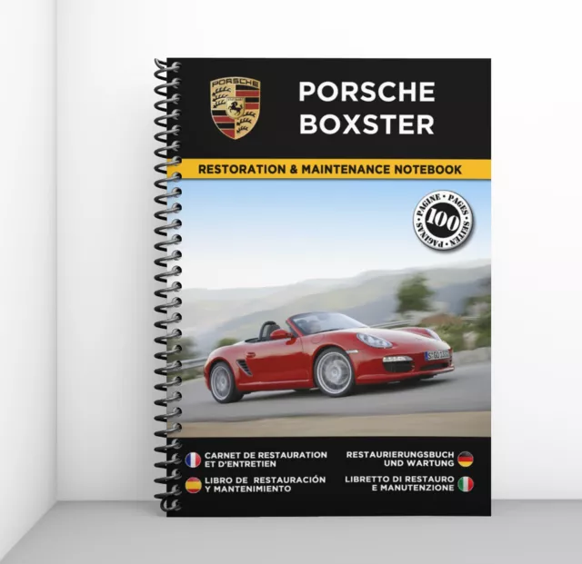 PORSCHE BOXSTER : Libretto Di Restauro E Manutenzione  - CONSEGNA GRATUITA