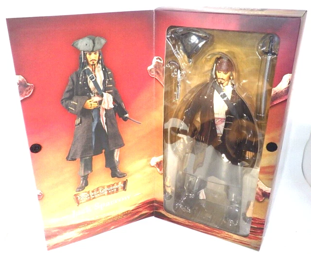JACK SPARROW PACCHETTO Di Rinnovo Versione Scala 1/6 RAH Real Action - Foto 2