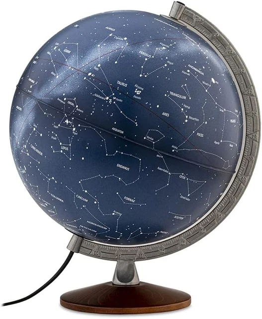 – Mappamondo Nova Rico Stellare Plus| Globo Mappamondo Luminoso E Girevole | Bas