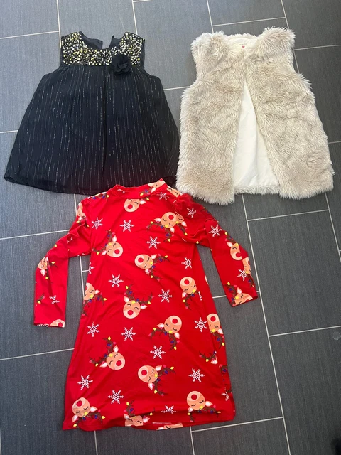 Girls Winter/Christmas Clothes Bundle Ages 7-9 - George / Matalan / Primark