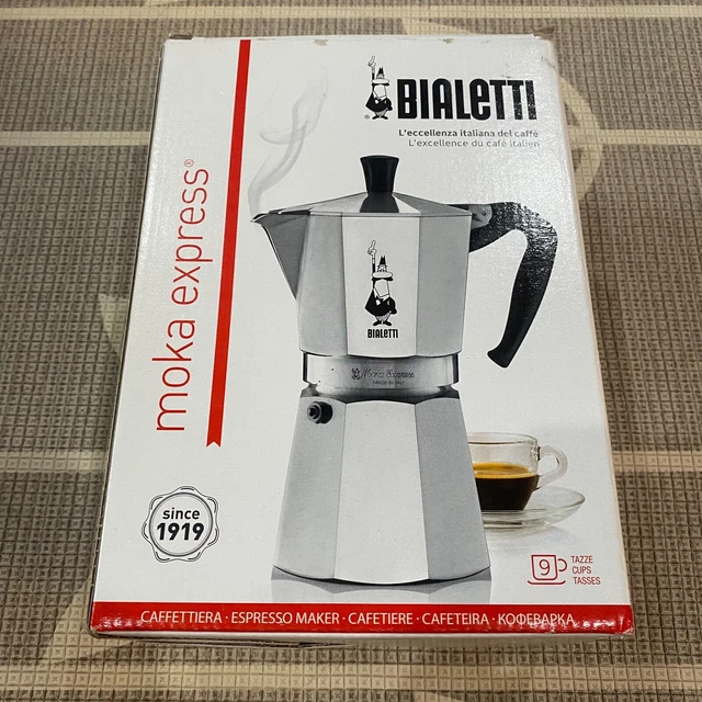 MOKA EXPRESS ICONIC Stovetop Espresso Maker Makes Real Italian Coffee