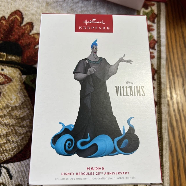 HALLMARK 2022 DISNEY Villains Hades Hercules Limited Edition Keepsake