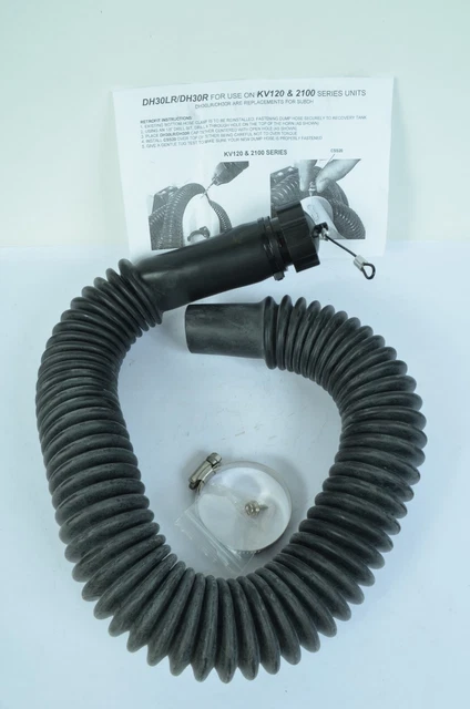 Kaivac DH30LR Dump Hose for KV120 & 2100 Series Electric Surface Cleaners