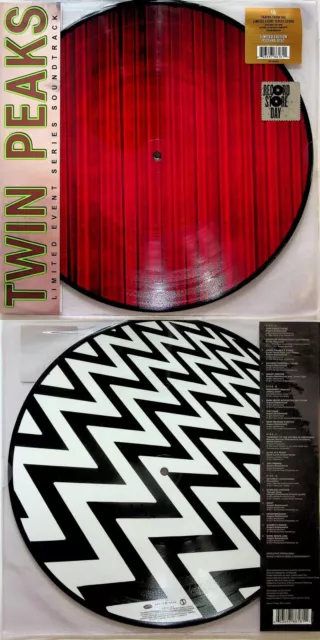 TWIN PEAKS Limited Soundtrack PICTURE DISC Vinyl 2-LP NEW*Angelo Badalamenti RSD