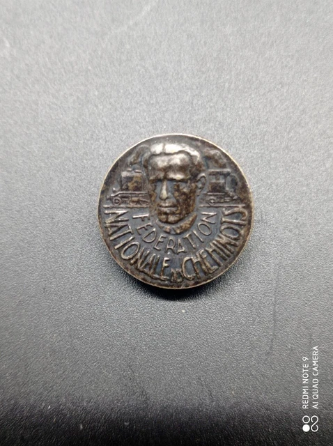 Insigne / Badge FNCF - Fédération Nationale Des Cheminots (BG12266)