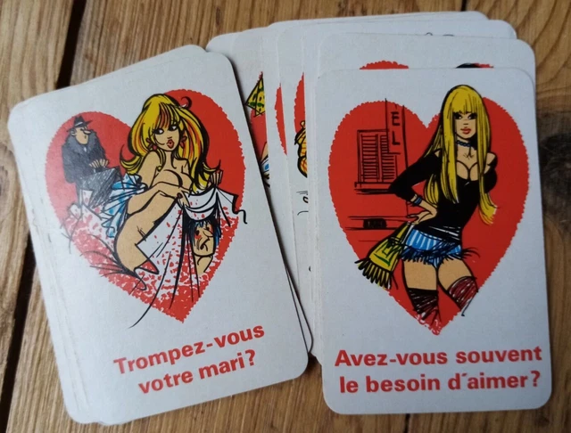Armées russe et française - jeu de cartes au portrait à deux têtes