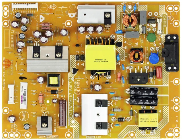 Carte D'alimentation Pour TV Sharp LC-40LE431U - Modèle MP123-24SP - Ouvert Jamais Utilisé