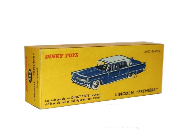 Dinky Toys 532 Lincoln Premiere bleu toit argent Noël 2012 Atlas neuf - Collection
