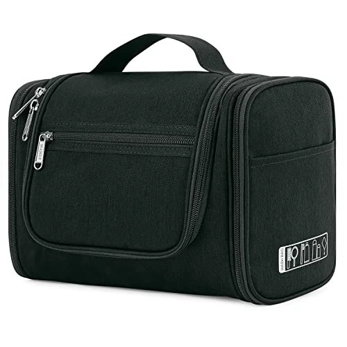 WANDF Grande Trousse de Toilette Femme Suspendu Trousse Maquillage Trousse To...